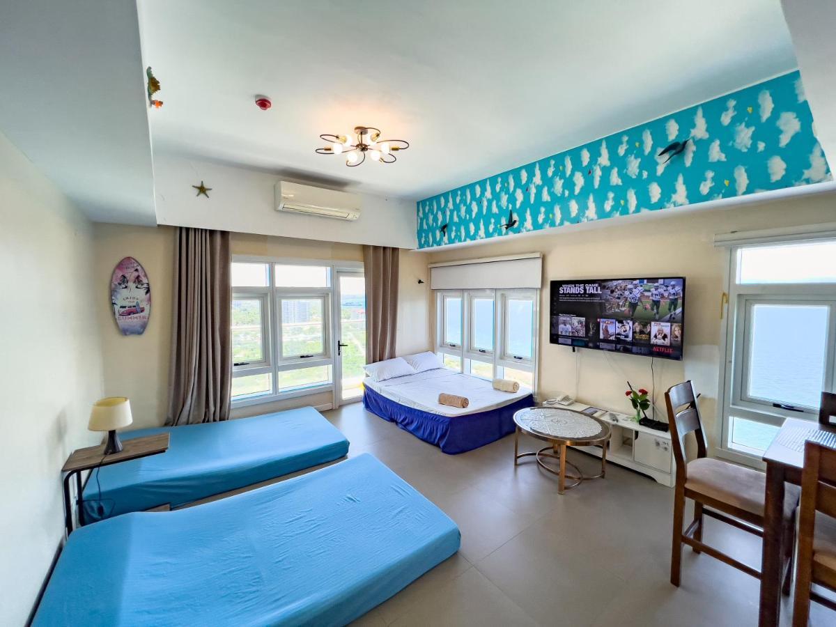 マクタン 1Br Oceanfront At Arterra, Fast Wifi, Nflix, Kitchenヴィラ エクステリア 写真