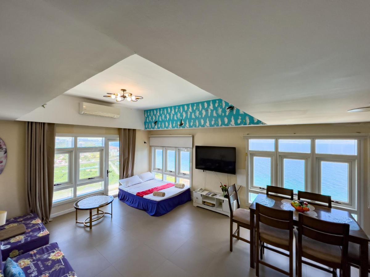 マクタン 1Br Oceanfront At Arterra, Fast Wifi, Nflix, Kitchenヴィラ エクステリア 写真